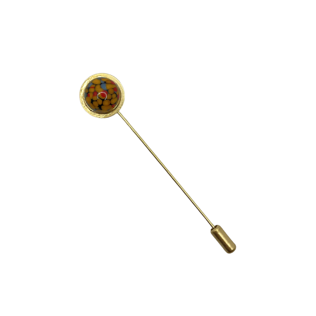 gemstone pin brooch