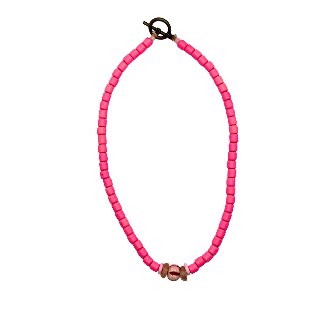 Thin Cowrie Necklace