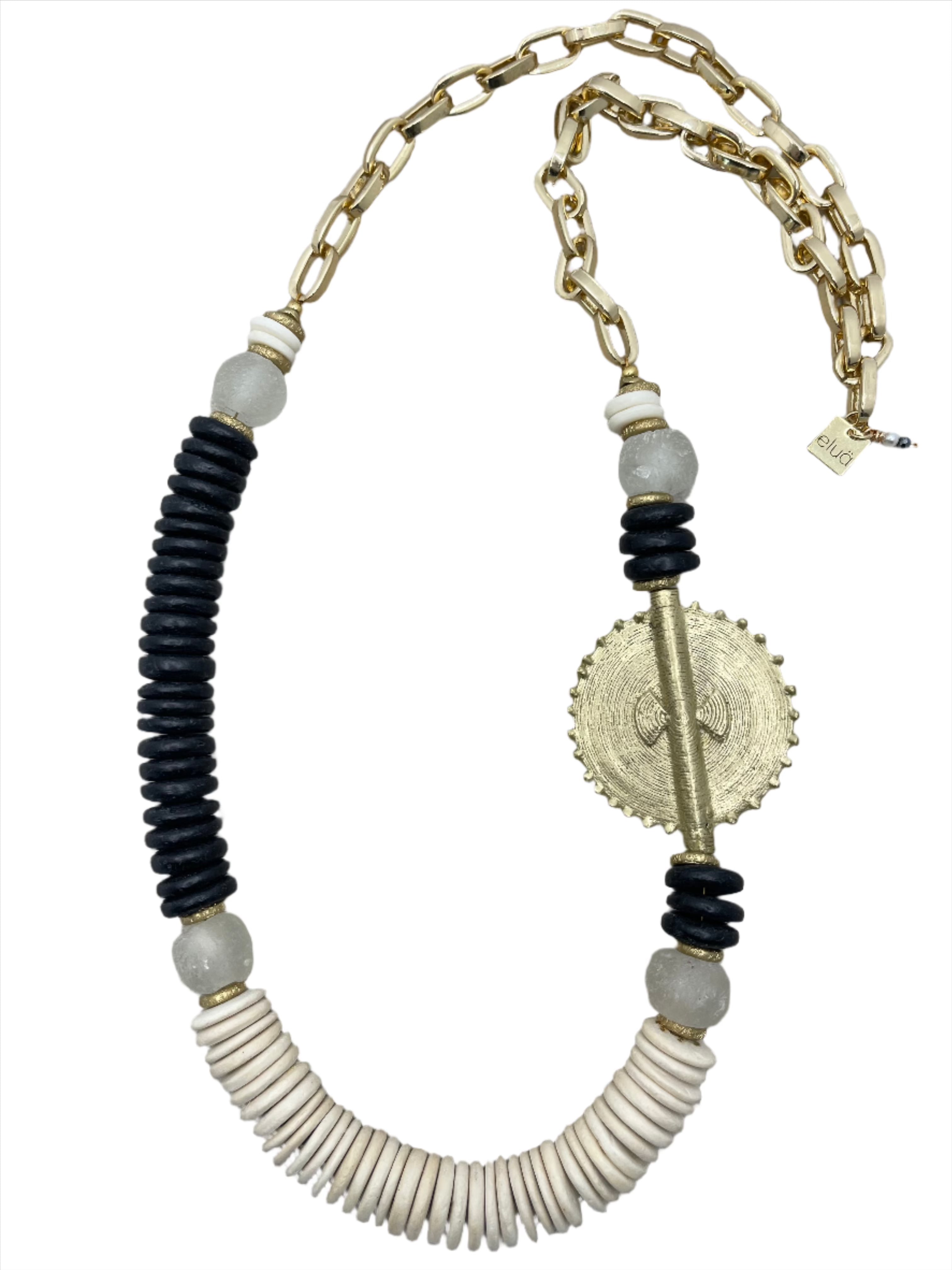 Naibori Long Statement Necklace