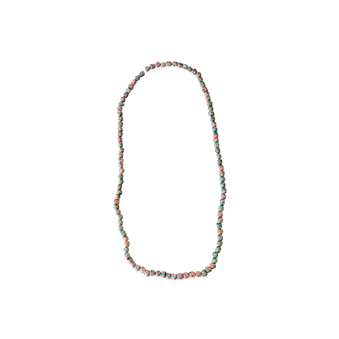 Mini Color Fields Necklace - Pink Green