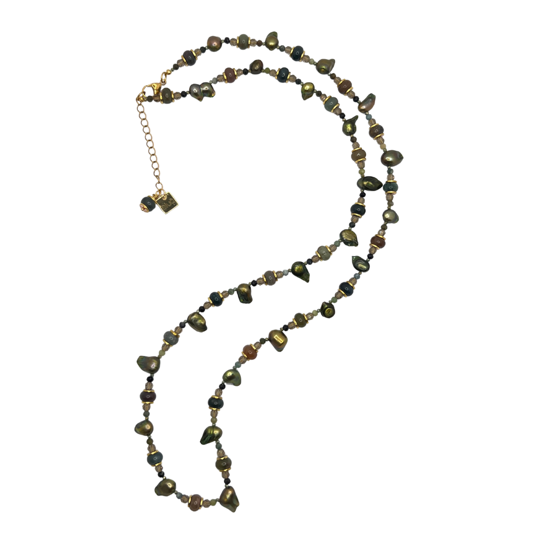 verde amélie long necklace