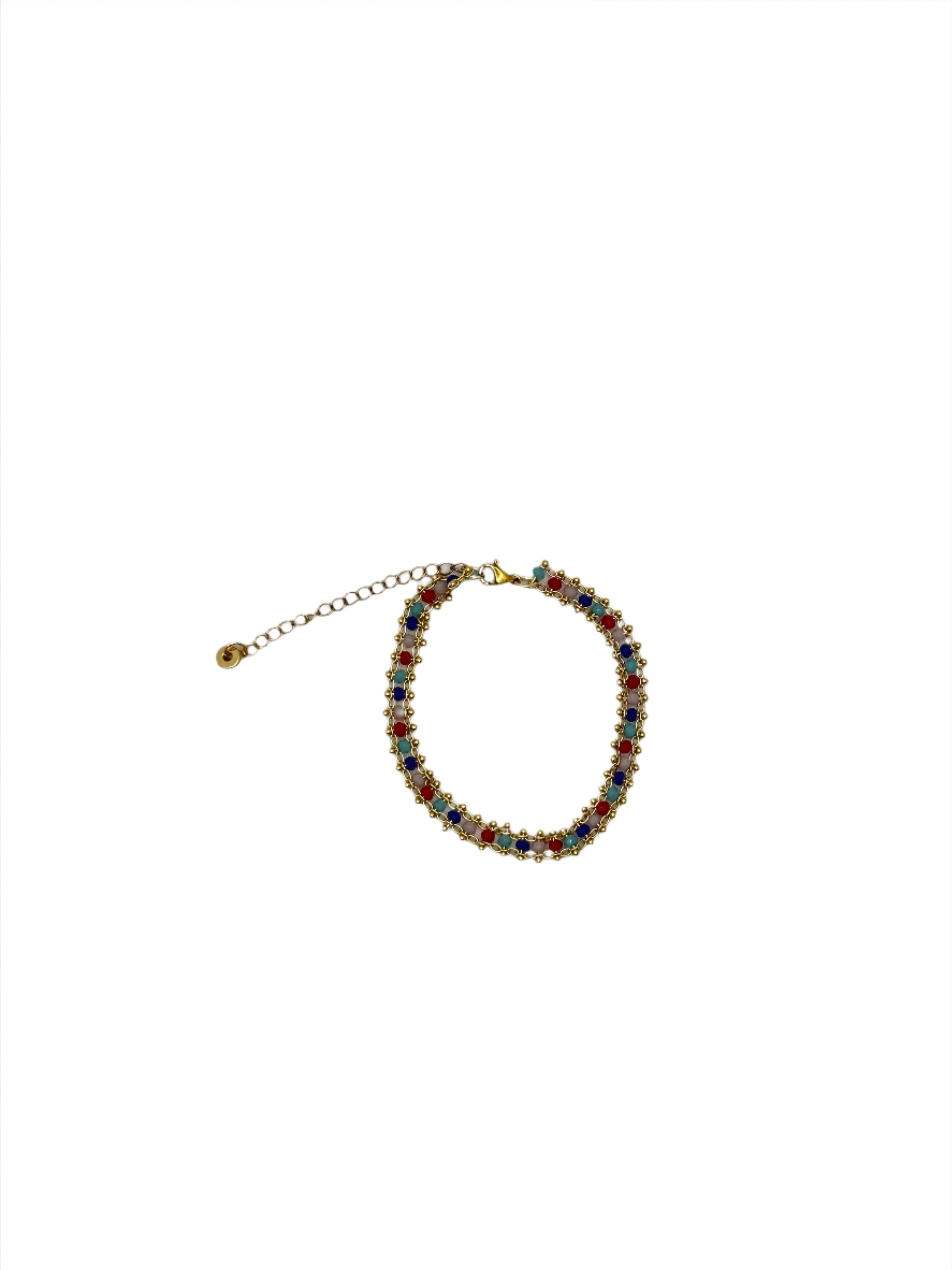 Multi & Pink Madonna Bracelet