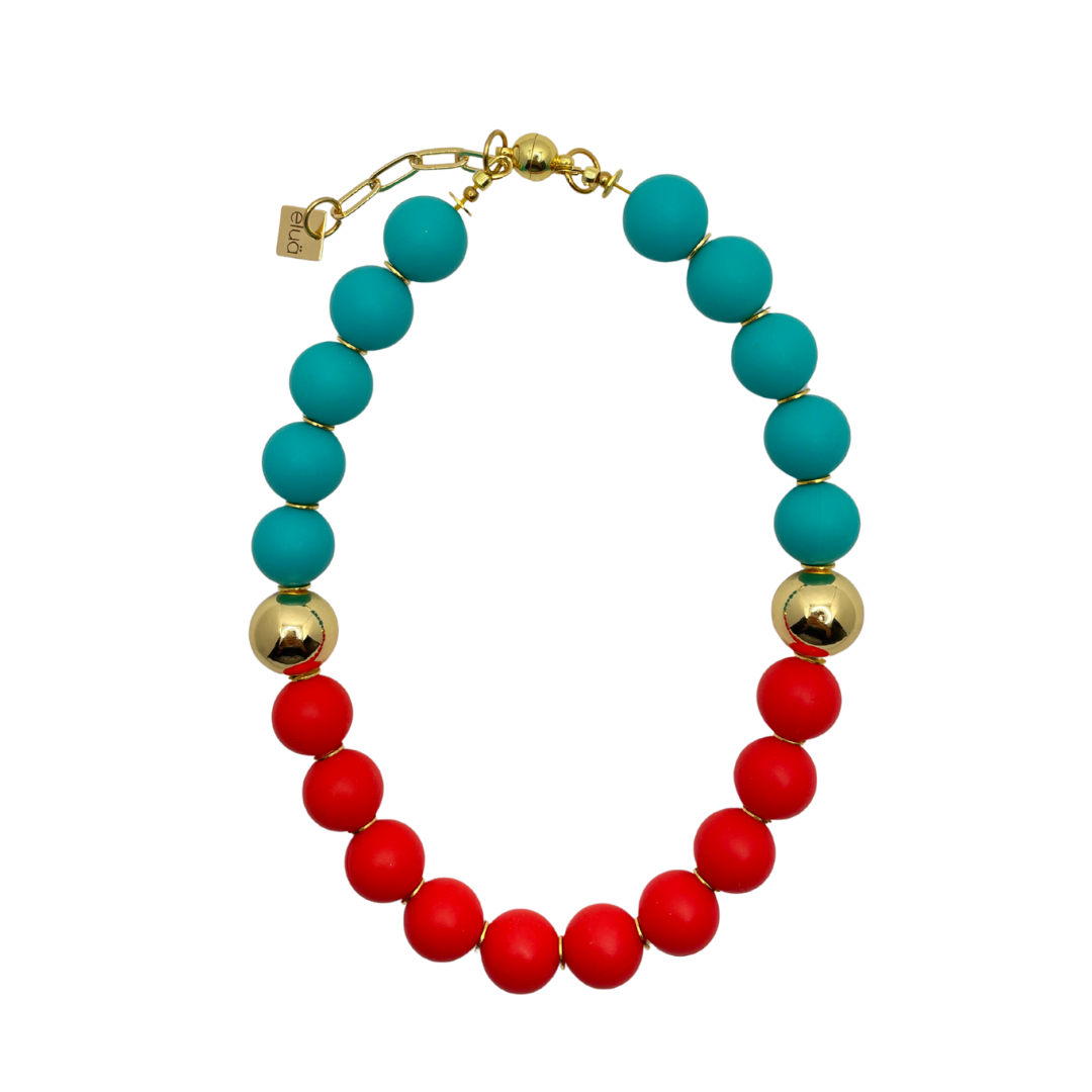 Kaleido Color Block Necklace