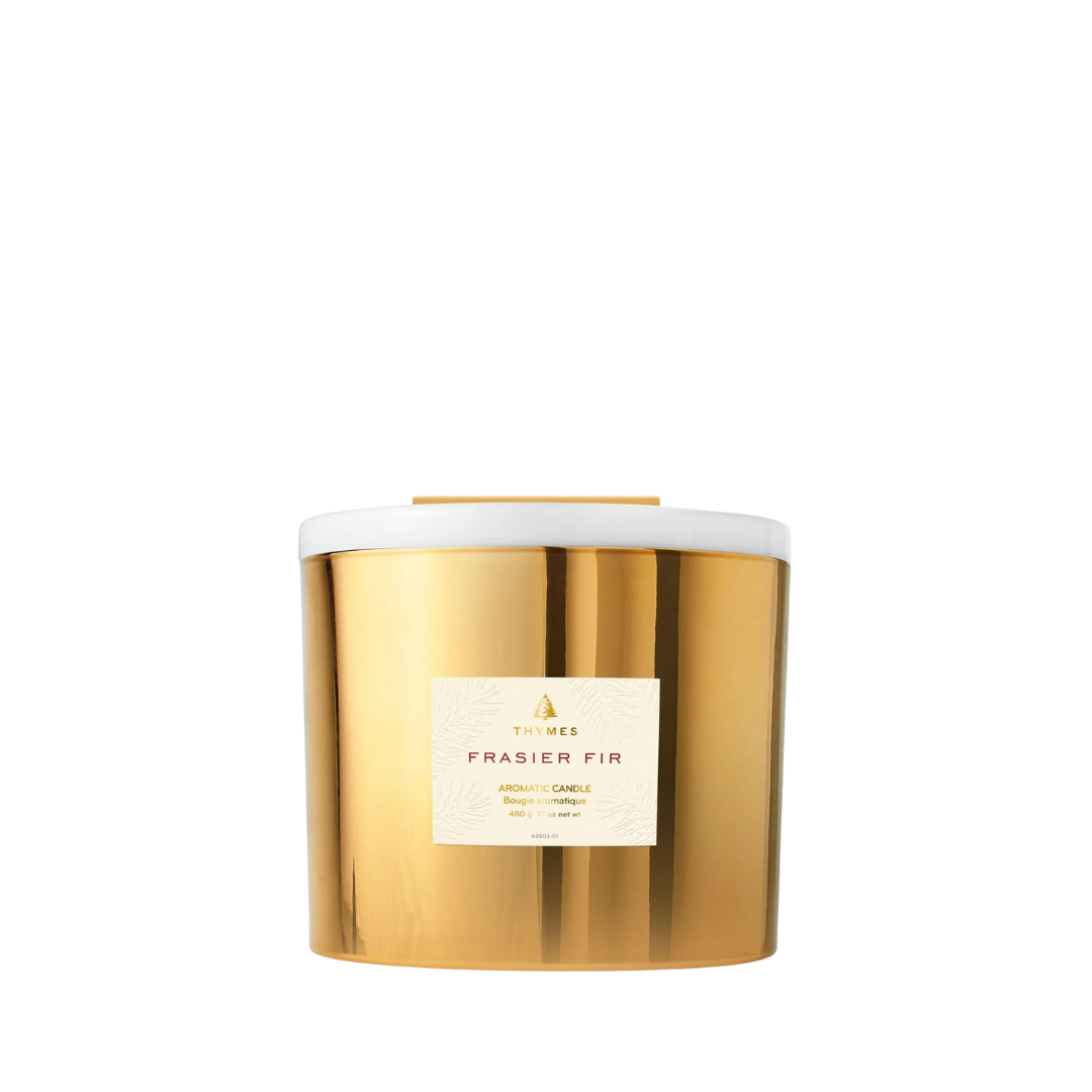 Frasier Fir Gold 3-Wick Candle