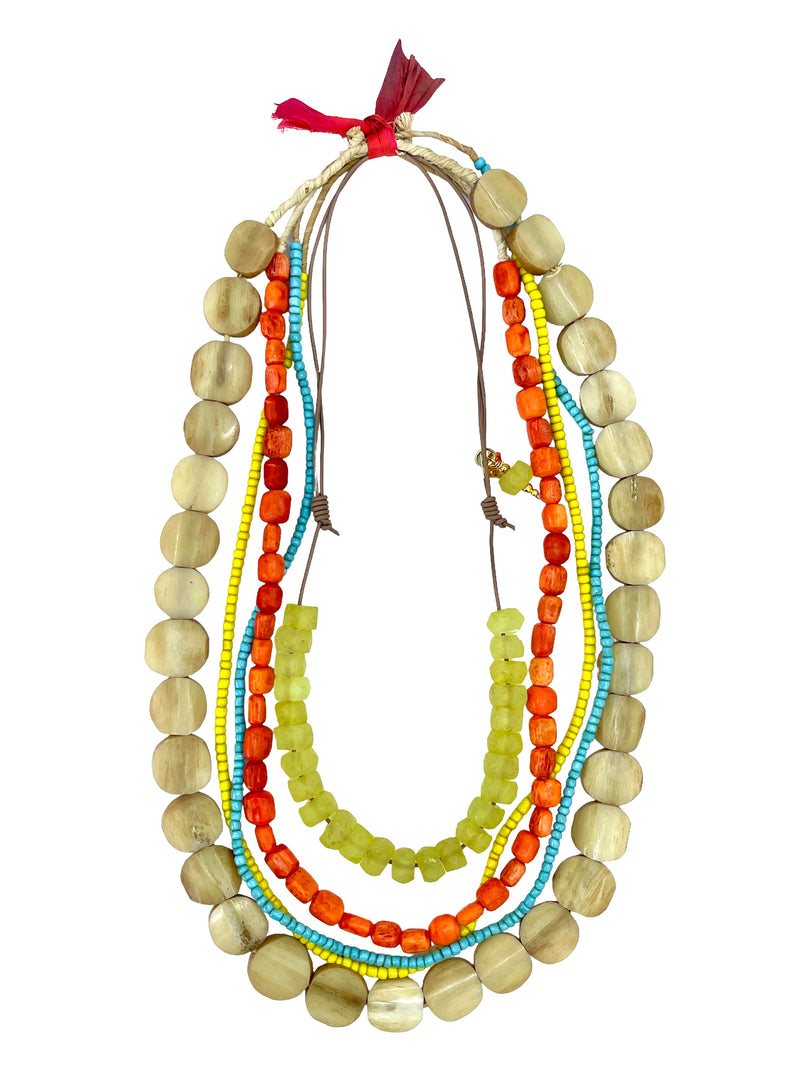 Trópical Layer Necklace