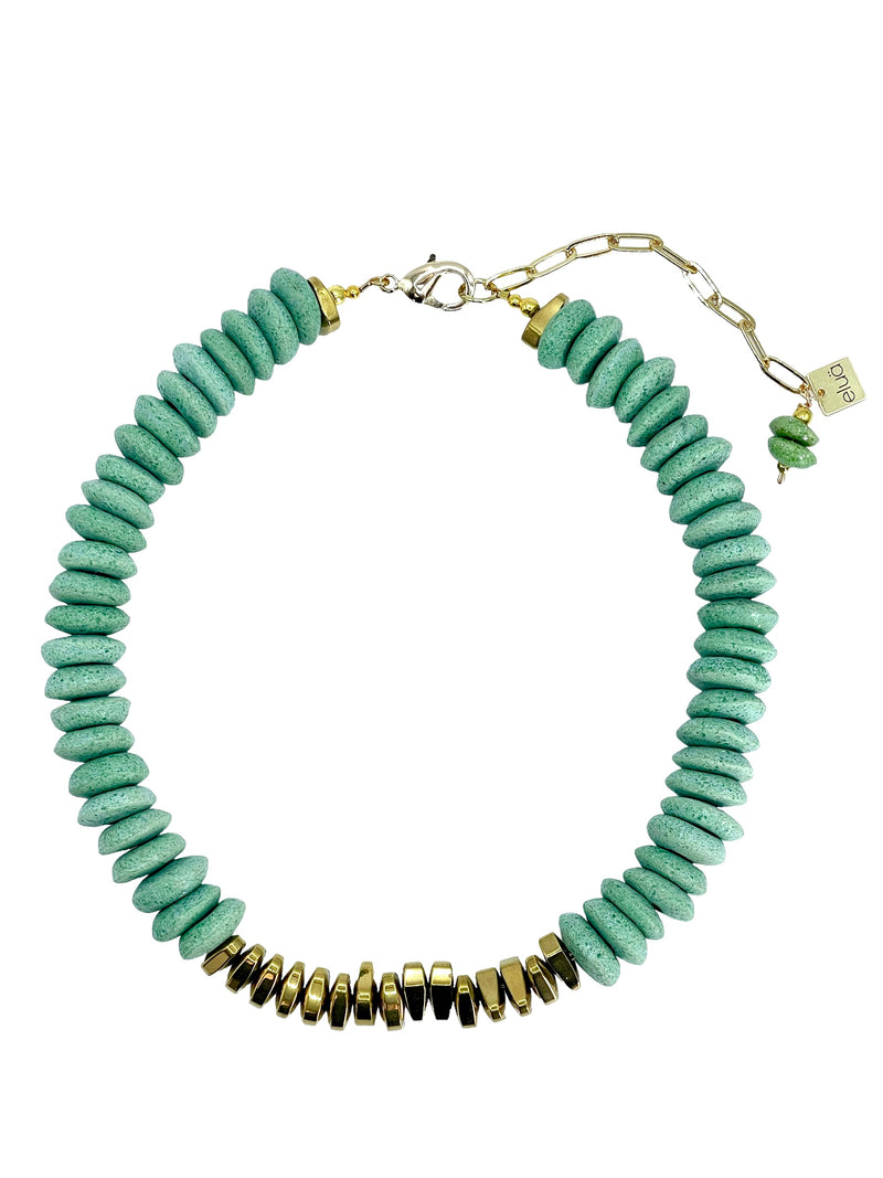 Kolari Necklace - Pistachio