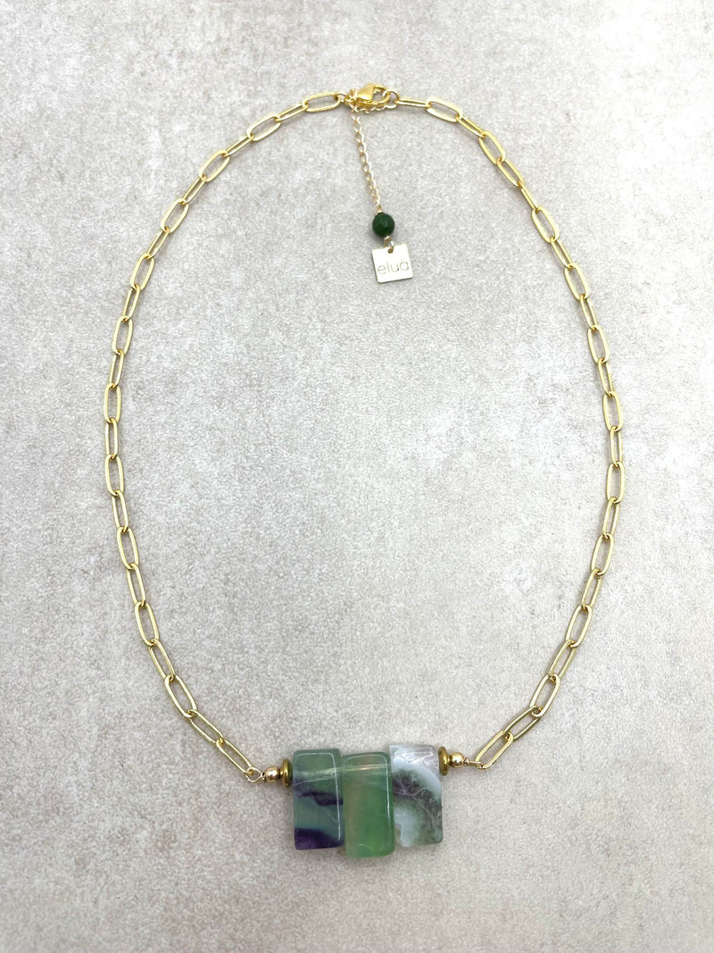Tones of Green Necklace