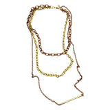 Rose Gold & Gold Layered Necklace