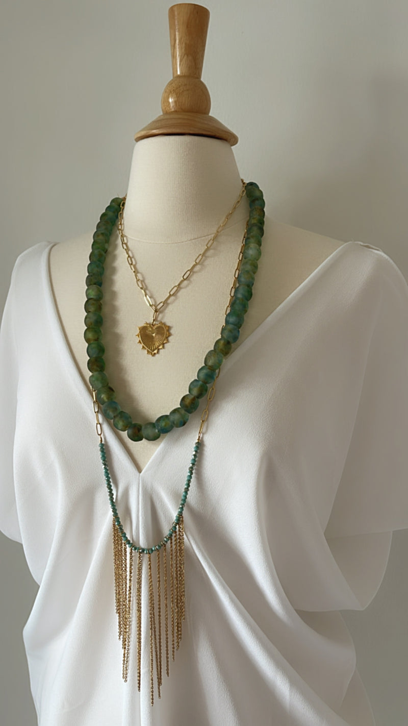 Light Matte Babilonia Necklace