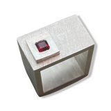 Square Ruby Ring