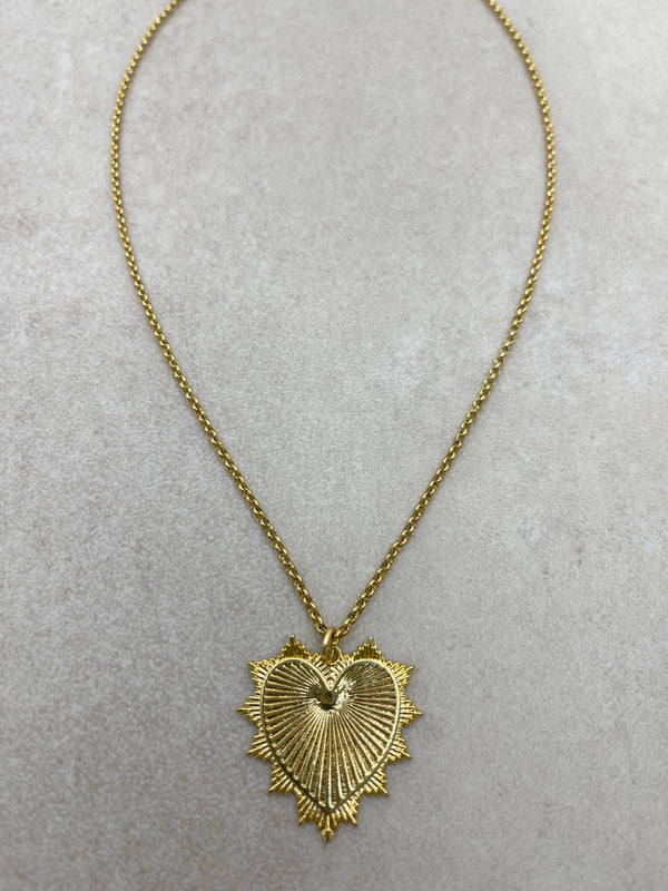 Gold Heart Necklace