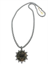 L'abeille Medallion Necklace