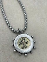 L'abeille Medallion Necklace