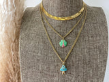 Dainty Mermaid sea shell Necklace