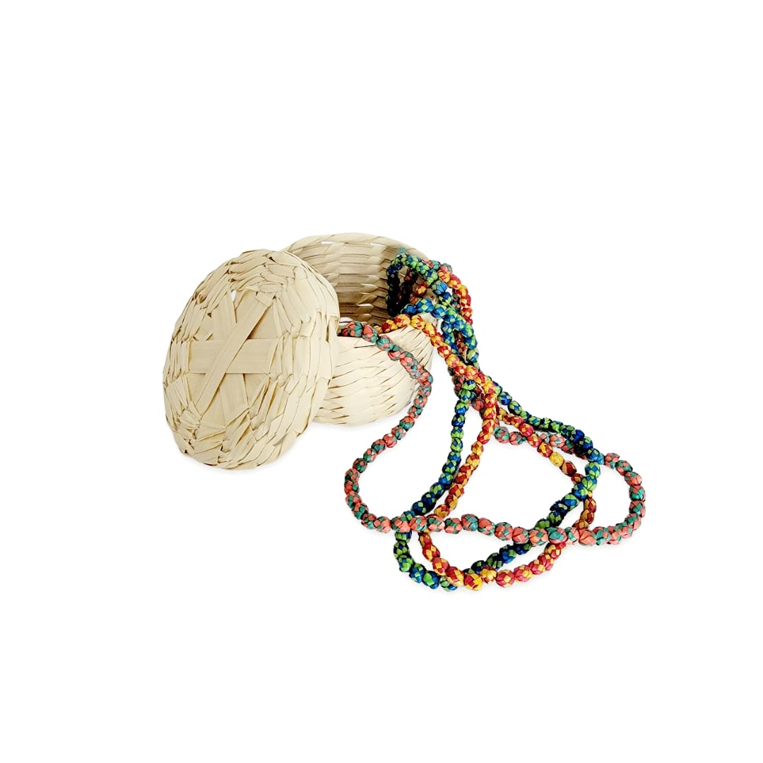 Mini Color Fields Necklace - Pink Green