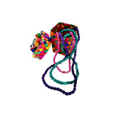 Multicolored Paradise Infinity Palm Bead Necklaces