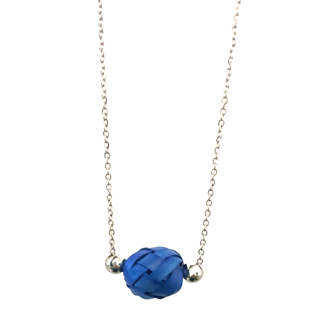 Minimalist Palma Necklace - Silver (Various Colors)