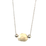 Minimalist Palma Necklace - Silver (Various Colors)