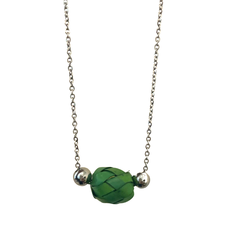 Minimalist Palma Necklace - Silver (Various Colors)