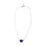 Minimalist Palma Necklace - Silver (Various Colors)