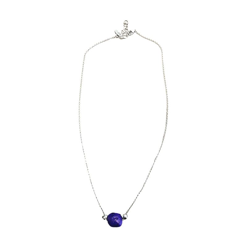 Minimalist Palma Necklace - Silver (Various Colors)