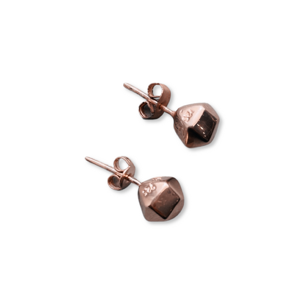 Aretes Grandes Rosado Metrico