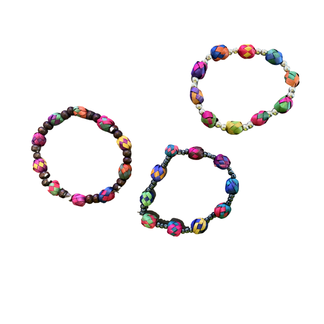 Joyful Paradise Trio Bracelets (Various styles in beads)