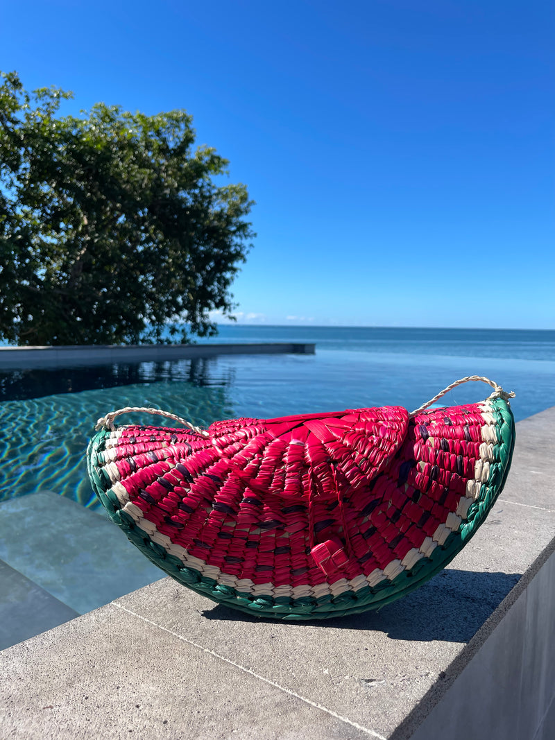 Lush Melon Hand Bag