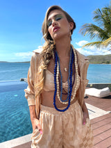 Modest Nude Infinity Necklace