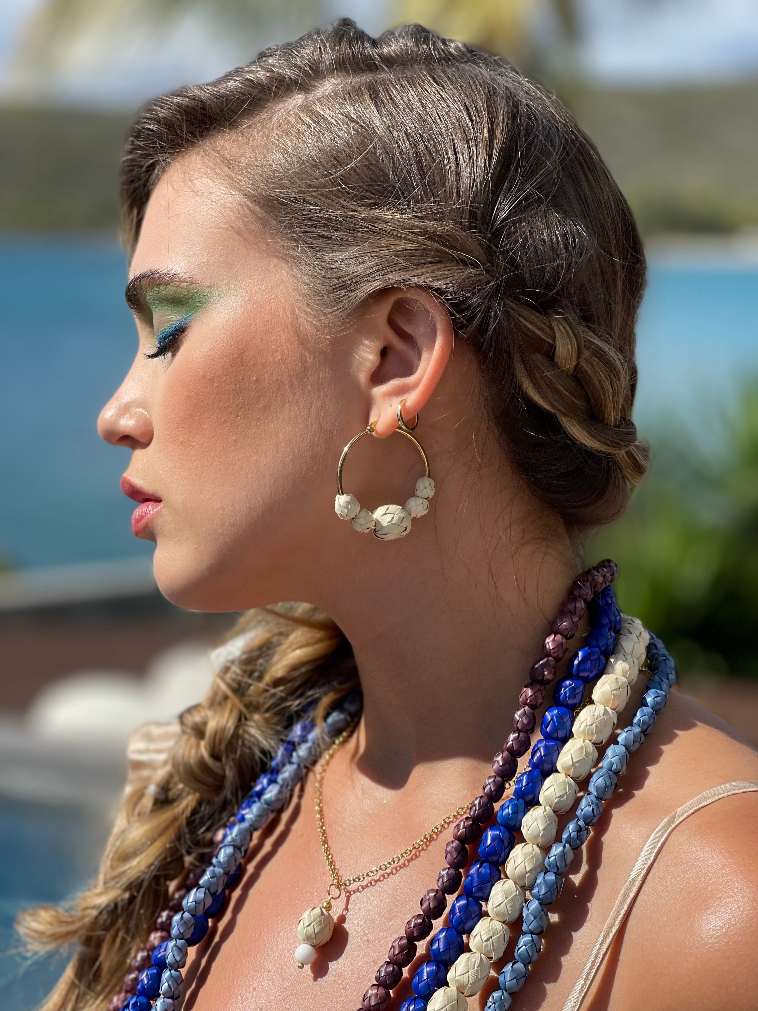 Endless Summer Hoops (Silver or Gold)