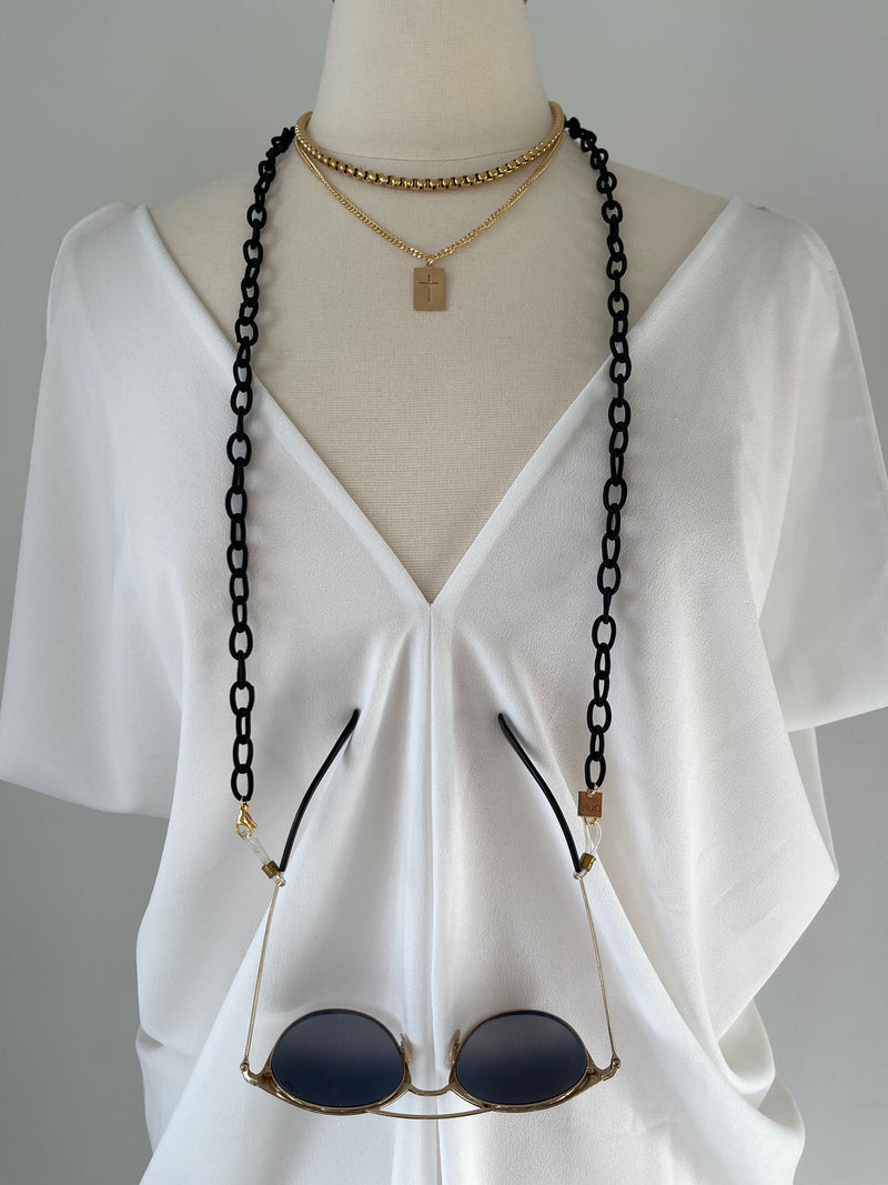 Black Multi-Use Sunny Chain