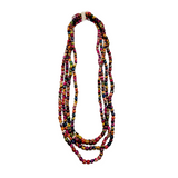 Multicolored Paradise Infinity Palm Bead Necklaces